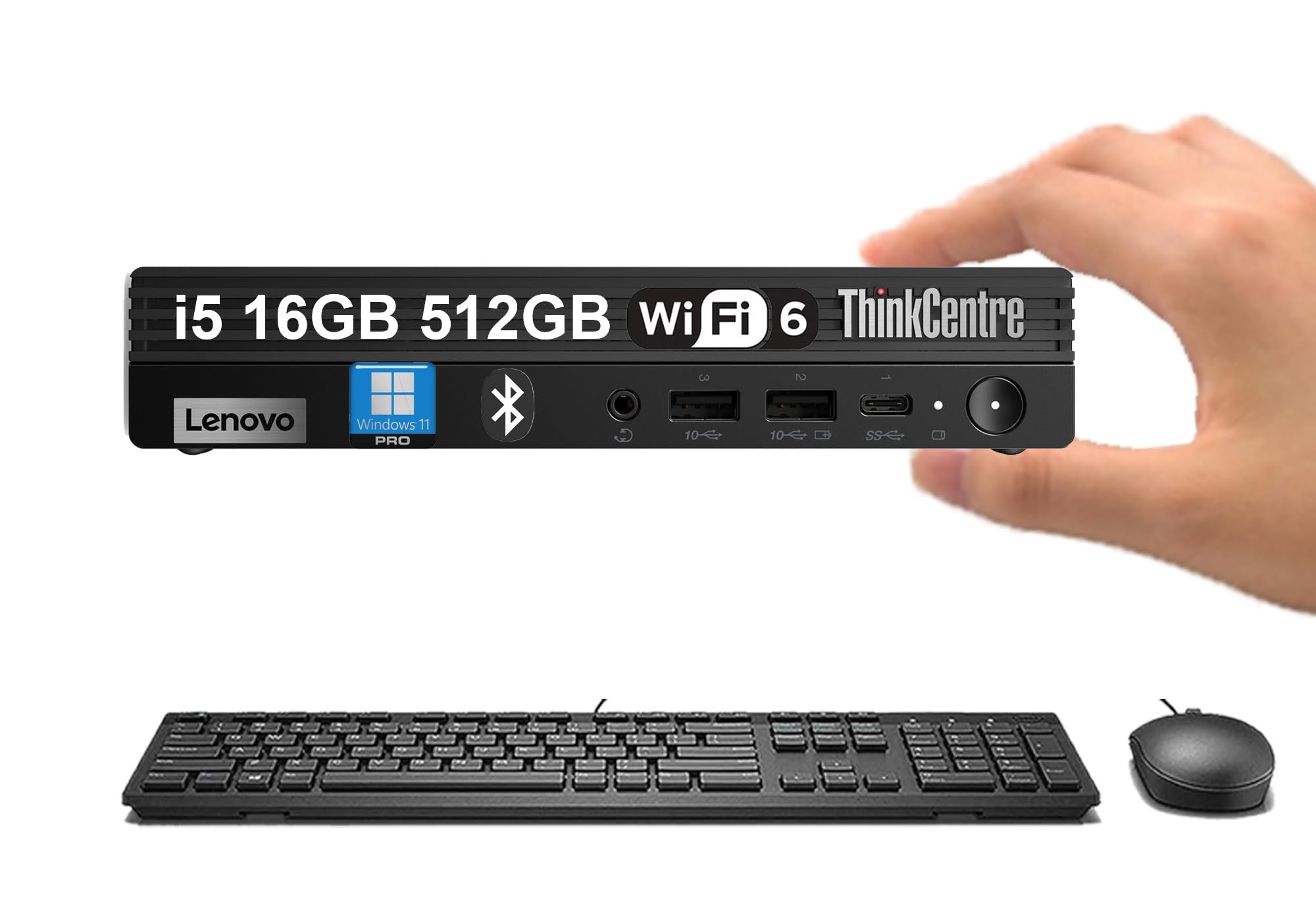 Amazon.com: Lenovo ThinkCentre M70q Gen 5 Tiny Business Desktop